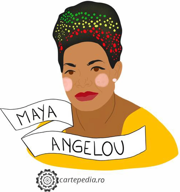 Maya Angelou - sticker by Renata
