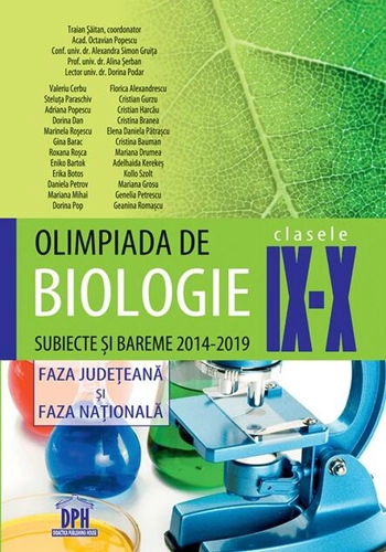 Olimpiada de Biologie Clasele IX - X. Subiecte și bareme 2014-2019