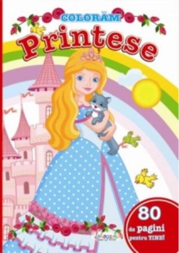 Colorăm. Prințese