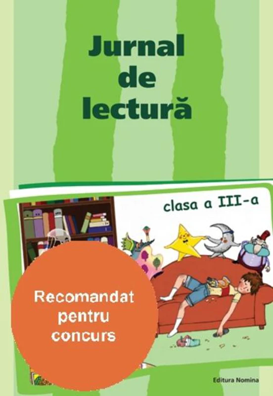 Jurnal de lectură. Clasa a III-a