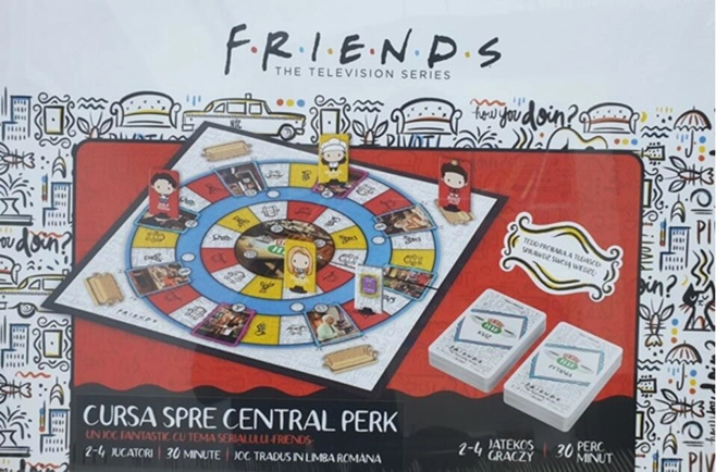 Joc Friends „Race to Central Perk” (versiunea română și maghiară)