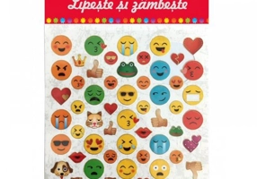 Abțibild DACO Lipește și zâmbește, emoticon - AB025
