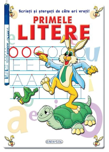 Scrieți și ștergeți de câte ori vreți! Primele litere