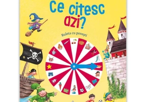 Ce citesc azi? Ruleta cu povești (carte cu roată)