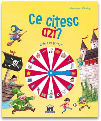 Ce citesc azi? Ruleta cu povești (carte cu roată)