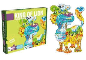 Puzzle Arthink în Formă de Leu, 180 Piese