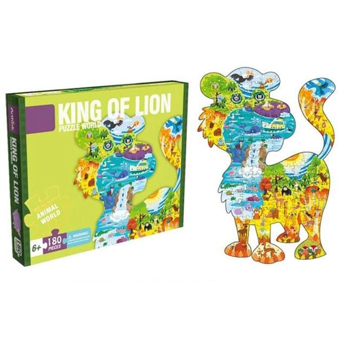 Puzzle Arthink în Formă de Leu, 180 Piese