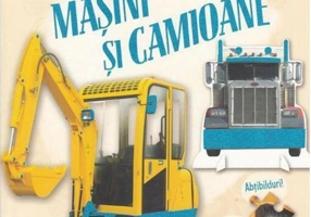 Mă distrez și mă joc cu mașini și camioane