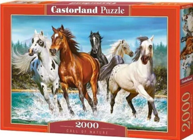 Puzzle 2000 piese „Call of Nature”