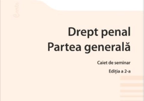 Drept penal. Partea generală. Caiet de seminar