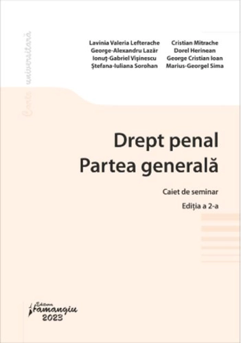 Drept penal. Partea generală. Caiet de seminar