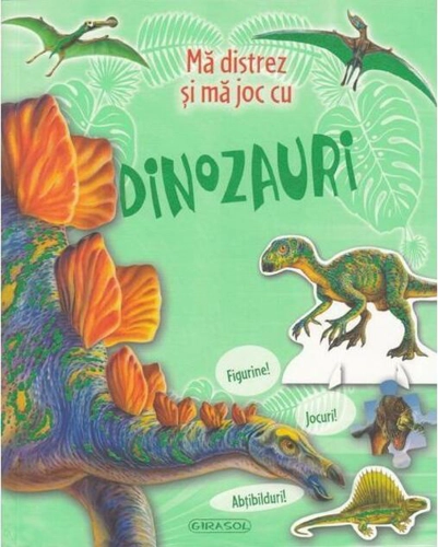 Mă distrez și mă joc cu dinozauri