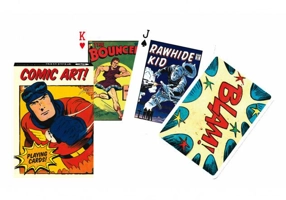 Cărți de joc Piatnik de colecție cu tema „Comic Art!”