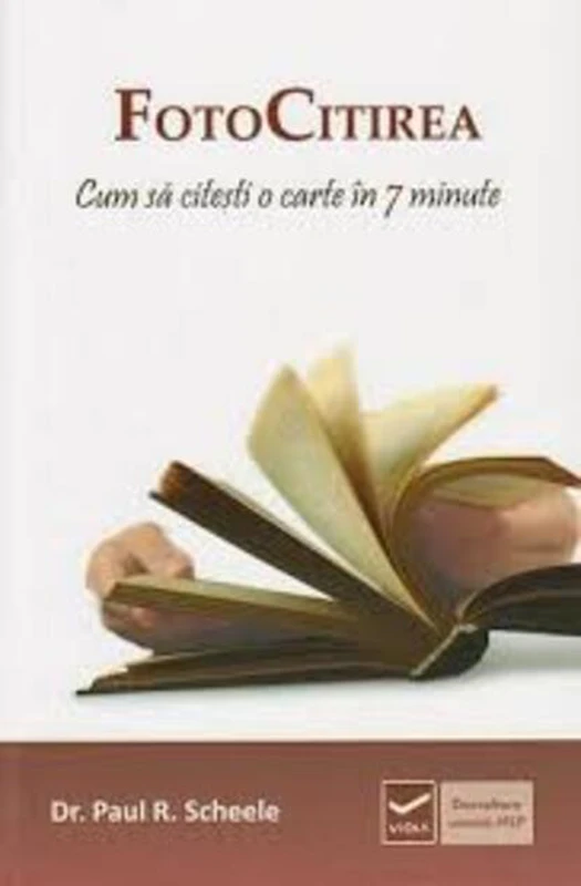 FotoCitirea. Cum să citeşti o carte în 7 minute