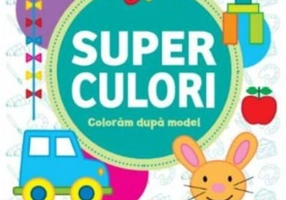 Superculori. Colorăm după model 3+