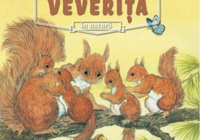 Veverița. Animale sălbatice în natură