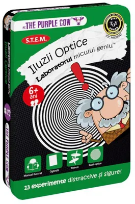 Set de experimente. Laboratorul micului geniu - Iluzii Optice