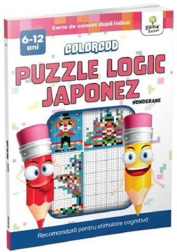 Colorcod. Puzzle logic japonez: Nonograme