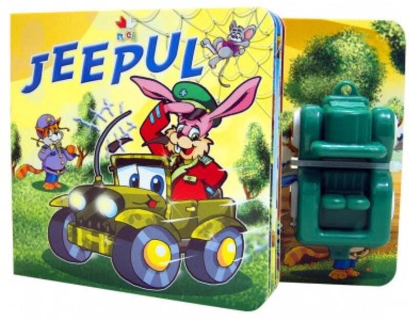 Jeepul (Carte cu jucărie)