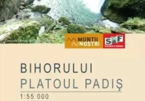 Munții Bihorului. Platoul Padis - Hartă de drumeție