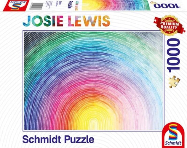 Puzzle 1000 piese Schmidt: Josie Lewis - Curcubeul în creștere