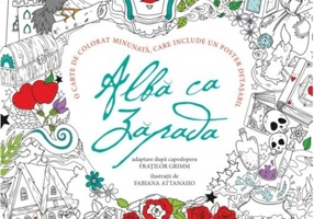 Albă ca Zăpada (carte de colorat)