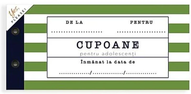 Cupoane - pentru adolescenți (14-19 ani)