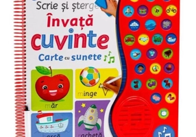 Scrie și șterge - Învață cuvinte