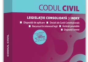 Codul civil. Legislație consolidată și index (mai 2022)