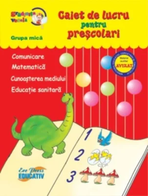 Grădinița veselă. Caiet de lucru pentru preșcolari. Grupa mică