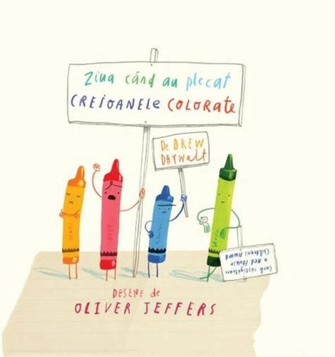 Ziua când au plecat creioanele colorate