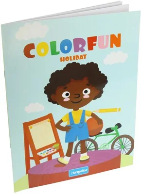 Carte de colorat Colorfun (Holiday)
