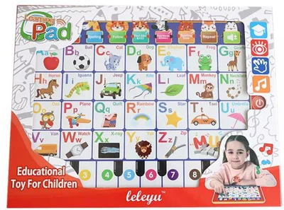 Tabletă Vorbitoare în Limba Engleză / Piano Alfabet