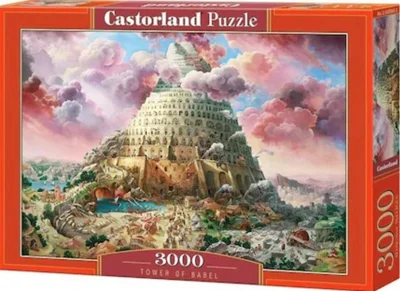 Puzzle 3000 piese „Tower of Babel”