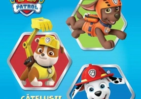 Patrula Cățelușilor. Echipa 112! Cățelușii aventurieri. Joacă-te cu autocolante