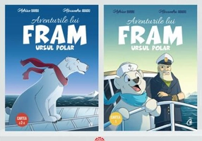 Pachet Seria Aventurile lui Fram, ursul polar