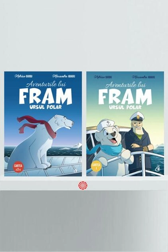 Pachet Seria Aventurile lui Fram, ursul polar