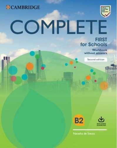 Complete First for Schools, Workbook without Answers with Audio Download