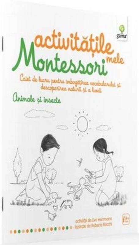 Activitățile mele Montessori. Animale și insecte (4+ ani)