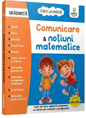 Comunicare & noțiuni matematice. Caiet de lucru. Grădiniță