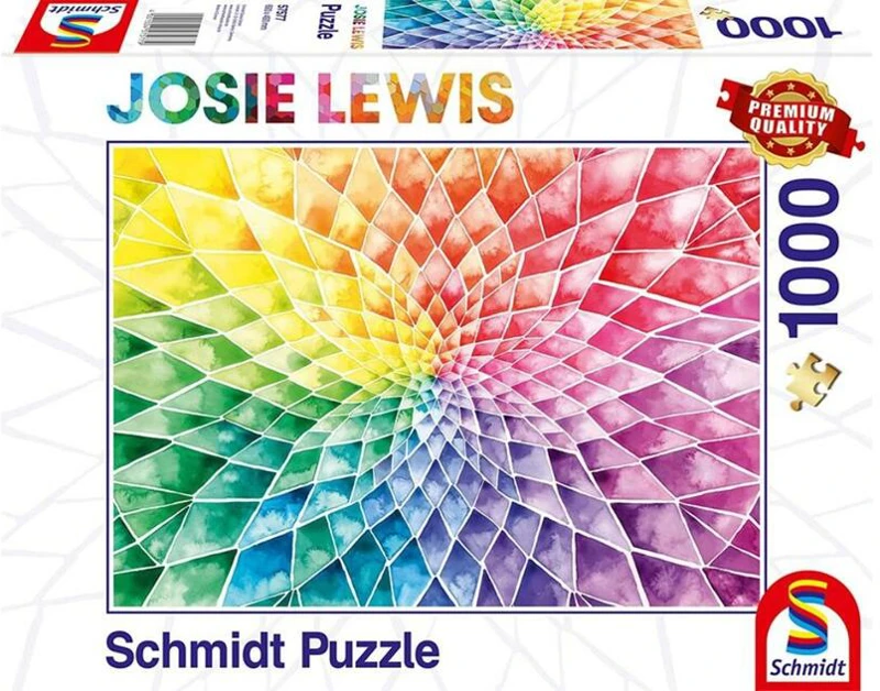 Puzzle 1000 piese Schmidt: Josie Lewis - Floare colorată