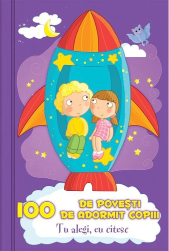 100 de povești de adormit copii. 50 de jetoane față-verso