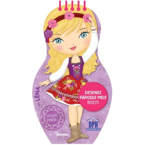Desenez păpușile mele rusești cu Lena