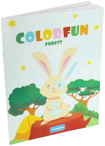 Carte de colorat Colorfun (Forest)
