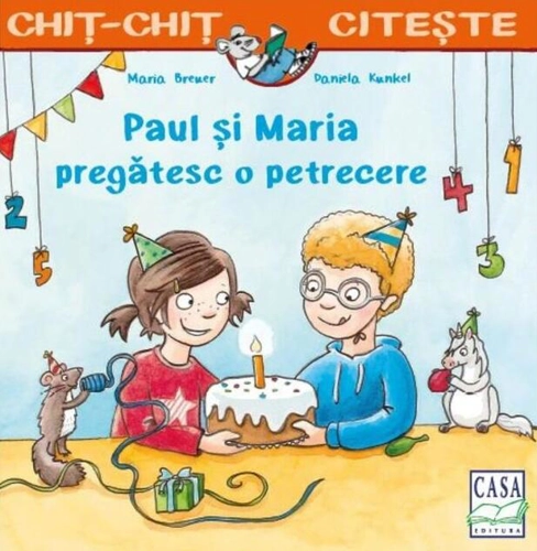 Paul și Maria pregătesc o petrecere