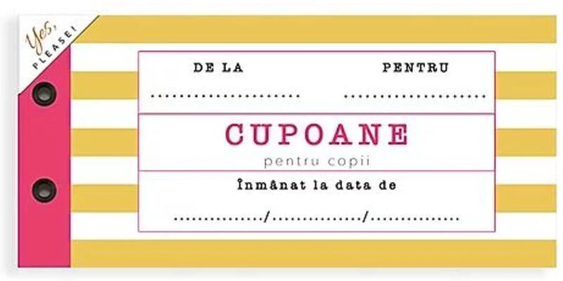 Cupoane - pentru copii (7-13 ani)