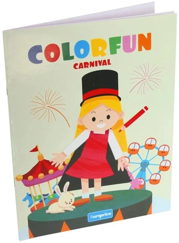Carte de colorat Colorfun (Carnival)