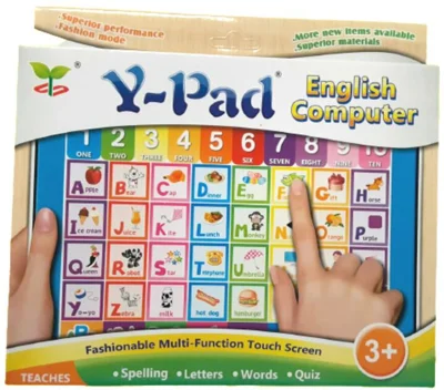 Tabletă Interactivă în Limba Engleză - albastru/ roz