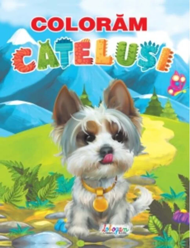 Colorăm cățeluși