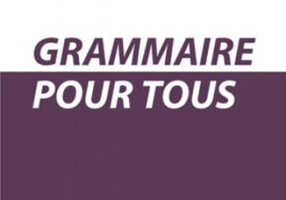 Grammaire pour tous. Sinteze